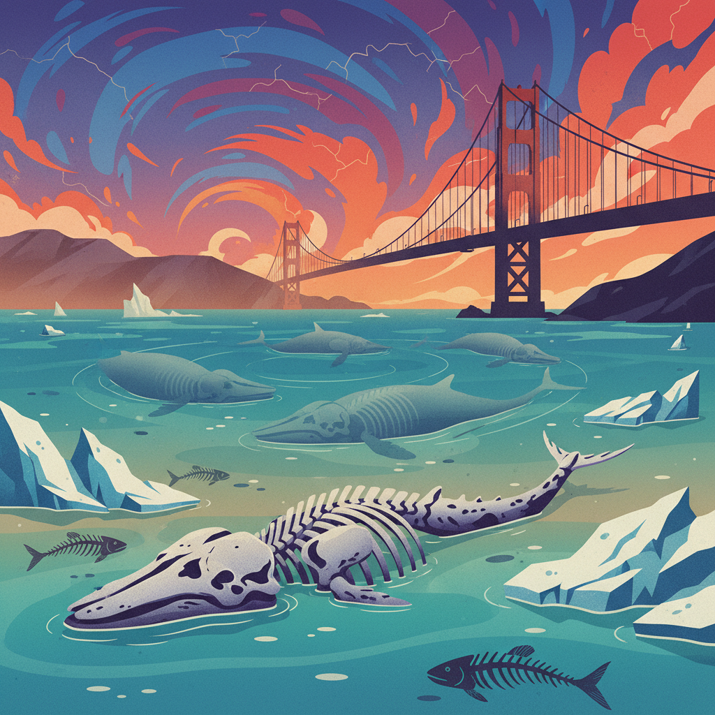 Gray Whale Deaths Surge in San Francisco Bay as Climate Crisis Disrupts Migration